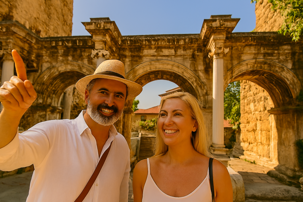 edit the previous im Antalya hadrian Kapısı